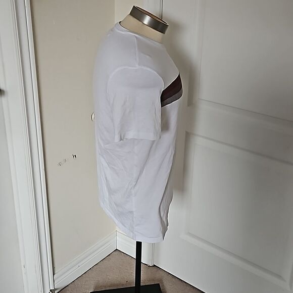 Calvin Klein Men's Cotton Crew Neck Short Sleeves T-Shirt Small White - Picture 5 of 16